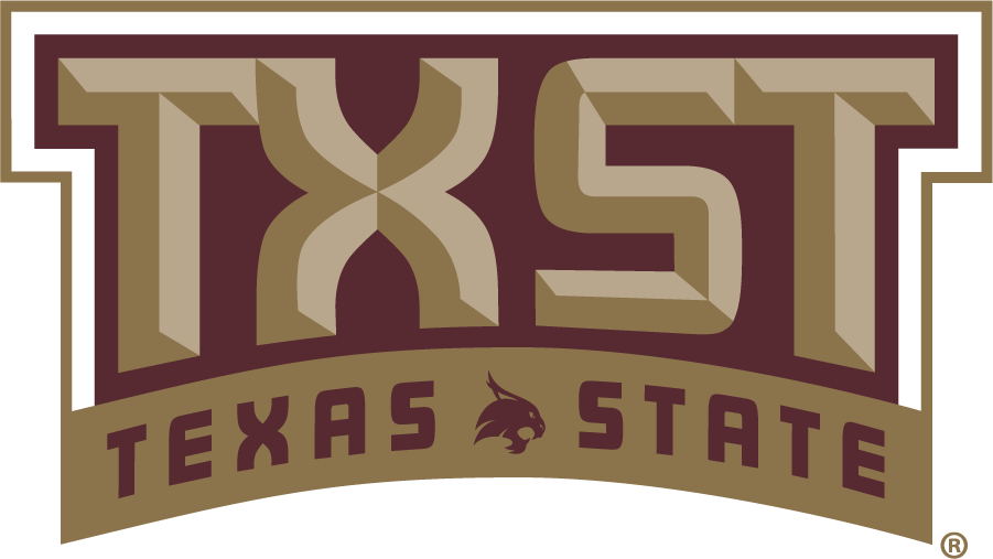 Texas State Bobcats 2017-Pres Secondary Logo v3 diy DTF decal sticker